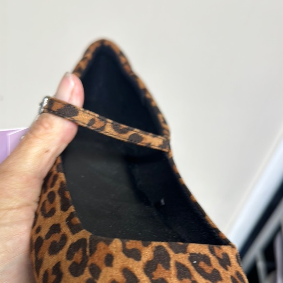 Wild Fable Brown and Black Leopard Print Flats - Picture 7 of 11